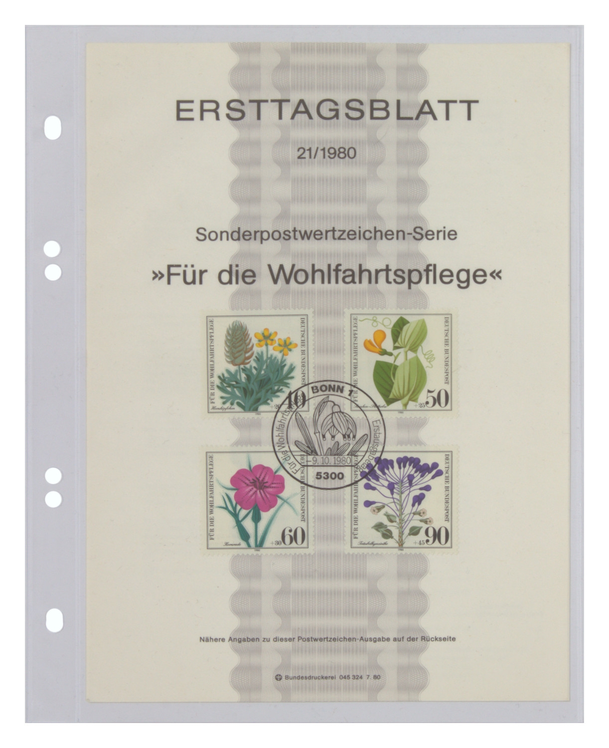 E1- Einlageblätter aus weichmacherfreier Folie für 2 - 4 Ansichtskarten, ohne - Unterteilung 1 Blatt
